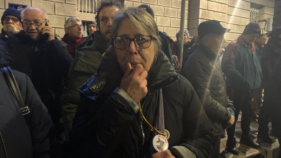 Protesti u Srbiji: Opozicija i dalje traži ponavljanje izbora, obeležena i godišnjica smrti Olivera Ivanovića 3 Protest u Beogradu