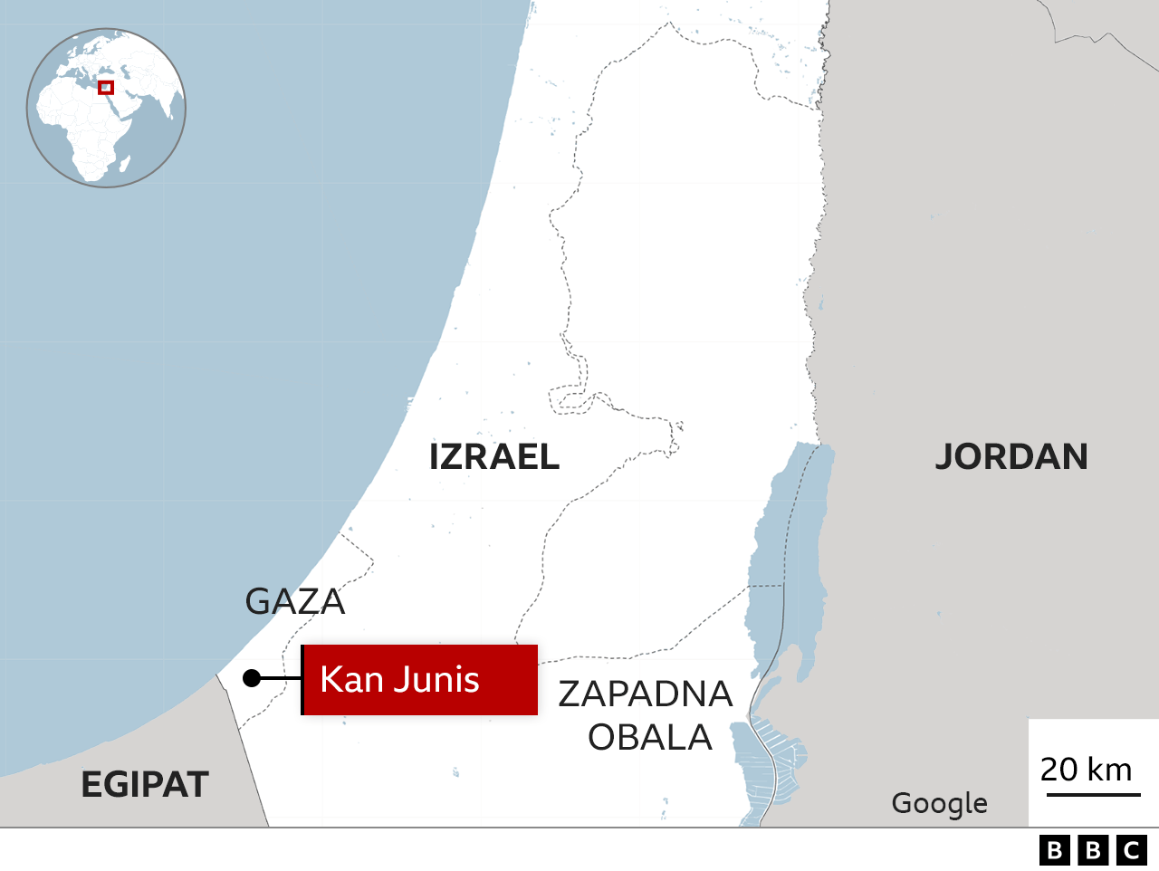 Bliski istok i sukobi: Gde je sve bilo raketnih napada u regionu protekle nedelje 5 izrael, pojas gaze, kan junis