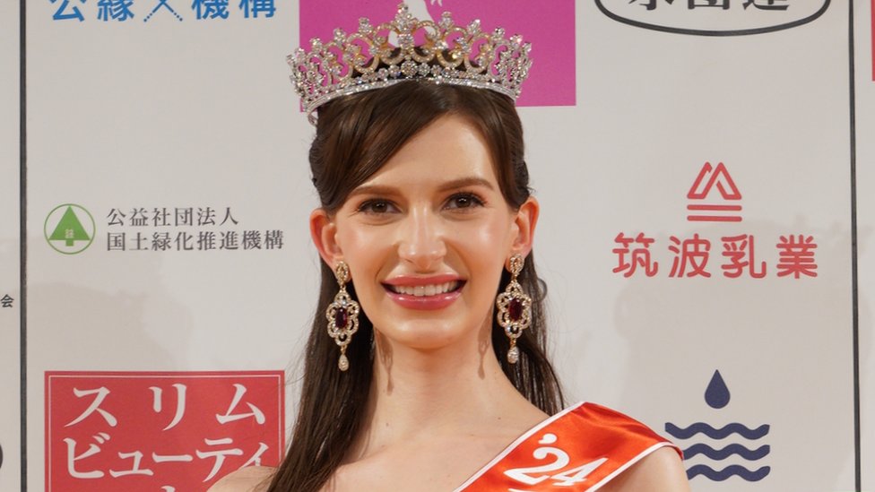 Takmičenje u lepoti: Izbor Ukrajinke za Mis Japana izazvao kontroverze 3 Carolina Shiino Miss japan 2024