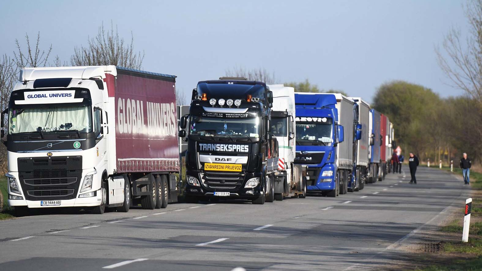 Putevi Srbije: Teretnjaci na graničnim prelazima čekaju i po osam sati