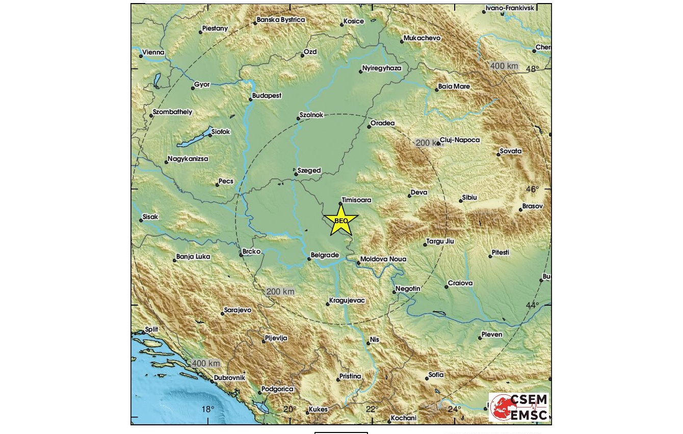 Zemljotres pogodio Rumuniju, osetio se i u Vršcu 2 Zemljotres pogodio Rumuniju, osetio se i u Vršcu 2