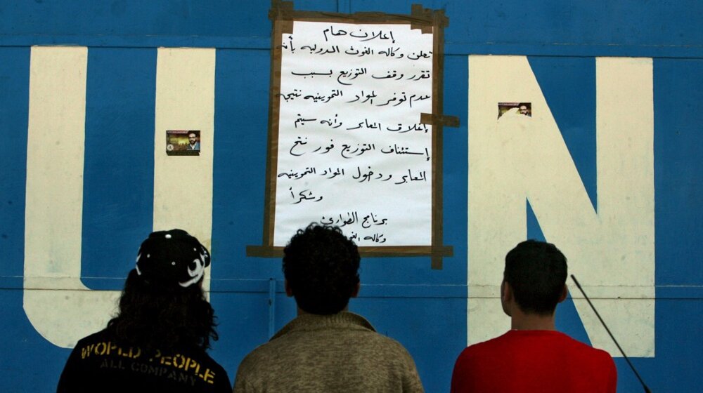 Austrija obustavlja finansiranje agencije za palestinske izbeglice 1