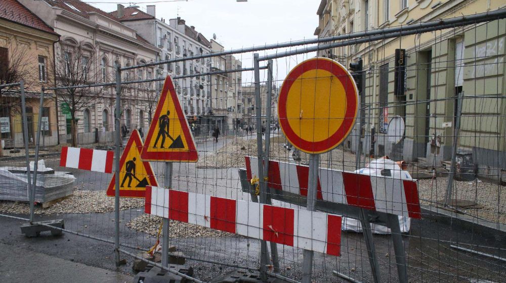 Radovi u Dunavskoj ulici u Beogradu tokom celog jula 10