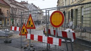 Radovi u Dunavskoj ulici u Beogradu tokom celog jula