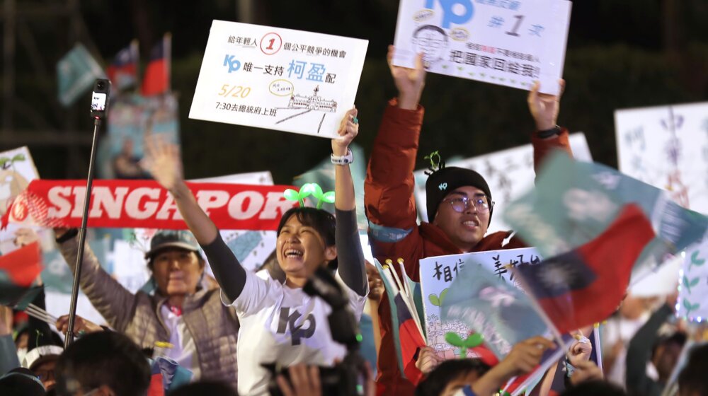 Tajvan danas bira predsednika i parlament 1