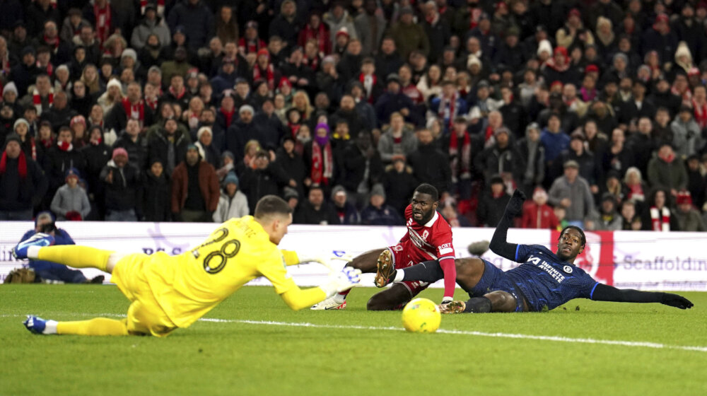 Jedna lopta u mreži Petrovića: Midlzbro dao gol Čelsiju posle 14 sati i šest minuta u međusobnim duelima 1