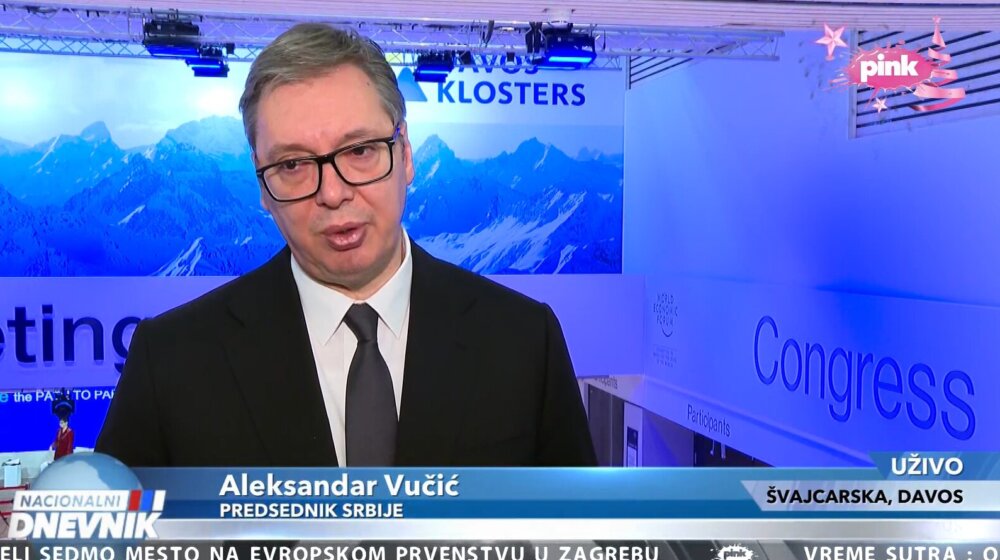 Aleksandar Vučić iz Davosa: Razgovarao sam sa predstavnicima obaveštajnih službi najvažnijih zemalja EU 1