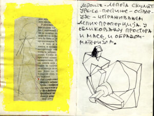 Crteži kao poverljivo emotivno svedočanstvo, moralna muzika komponovana linijama i alhemija govora: Izložba u Galeriji Haos 2 Crteži kao poverljivo emotivno svedočanstvo, moralna muzika komponovana linijama i alhemija govora: Izložba u Galeriji Haos 2