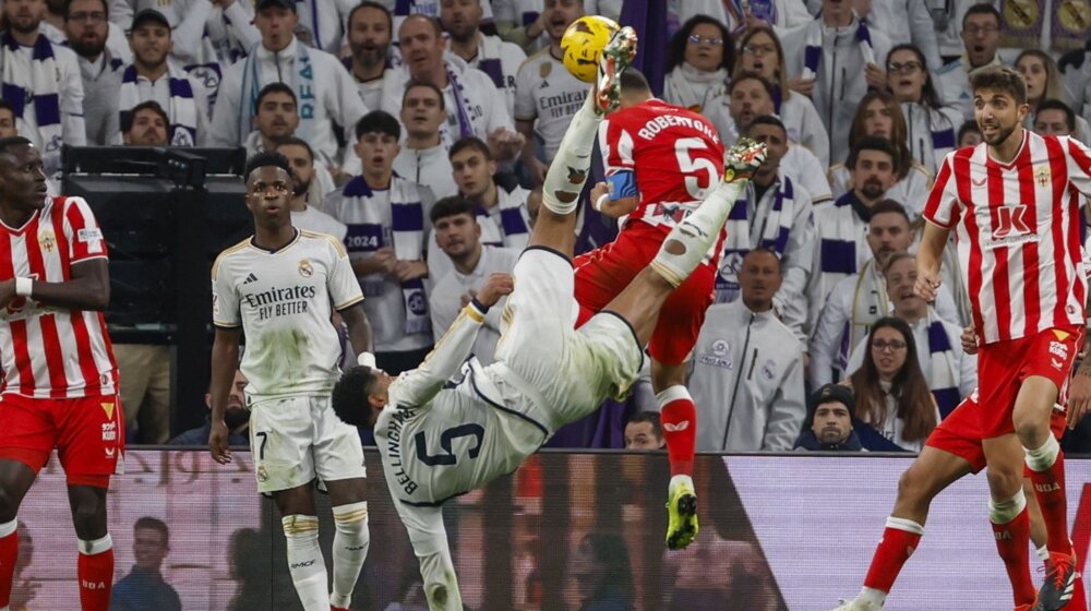 Sudije nisu dale da Real izgubi, Almerija u Madridu pokradena posle vođstva 0:2 1