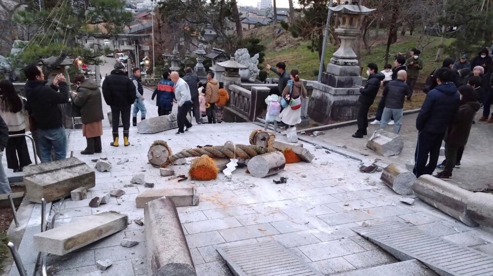 Zemljotres u Japanu odneo najmanje 48 žrtava, 500 ljudi zarobljeno na aerodromu 1