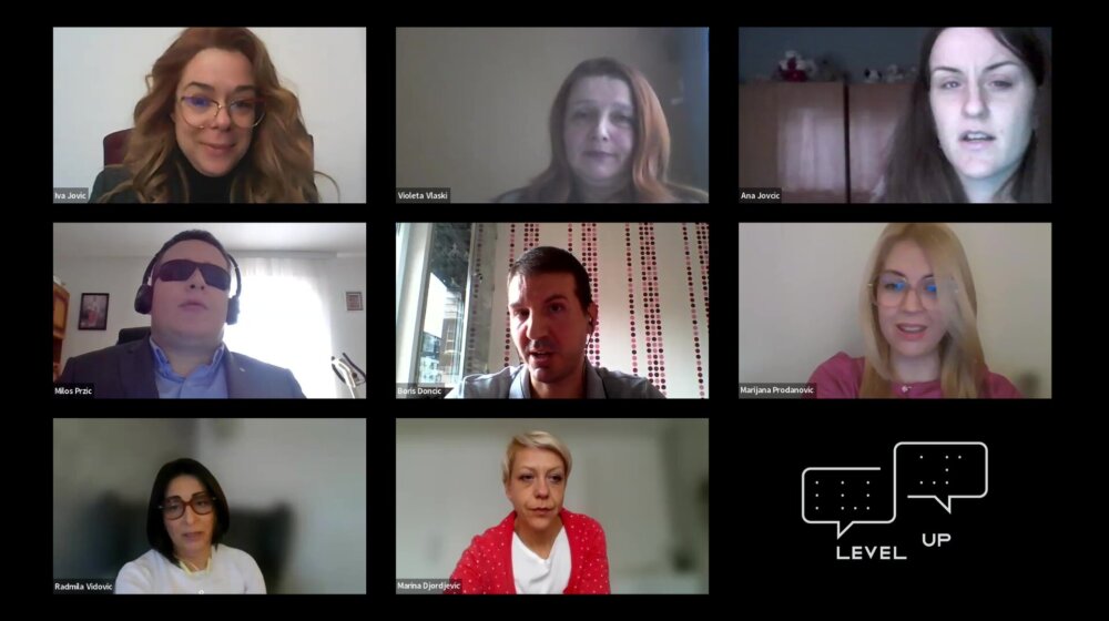 Level Up – program učenja engleskog jezika prilagođen potrebama osoba oštećenog vida, u subotu, u Domu omladine, u Beogradu 1