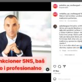 Zašto je SPS na Instagramu napao visokog funkcionera SNS Branislava Malovića? 12