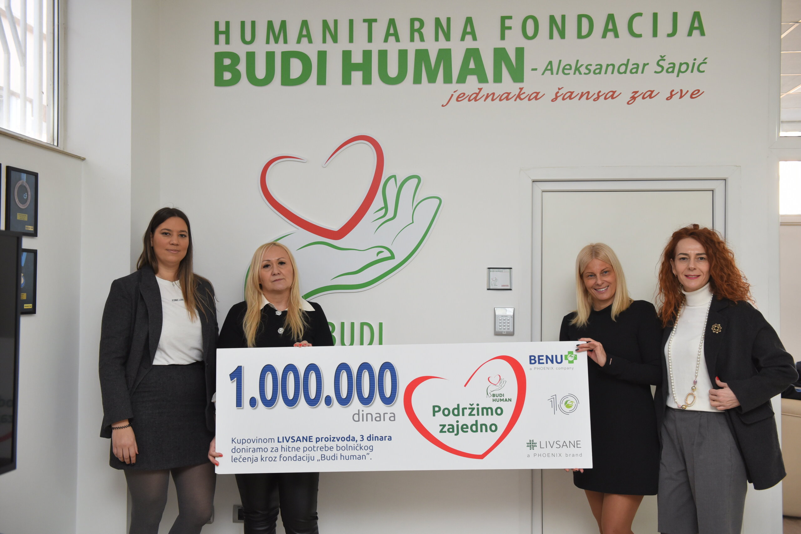 PHOENIX grupa Srbija i AU BENU: Društvena odgovornost u srcu poslovanja - donacije i partnerstva za zdravu budućnost 2