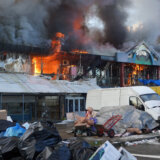 Lokalizovan požar u Bloku 70, vazduh u Beogradu zagađen (FOTO/VIDEO) 5