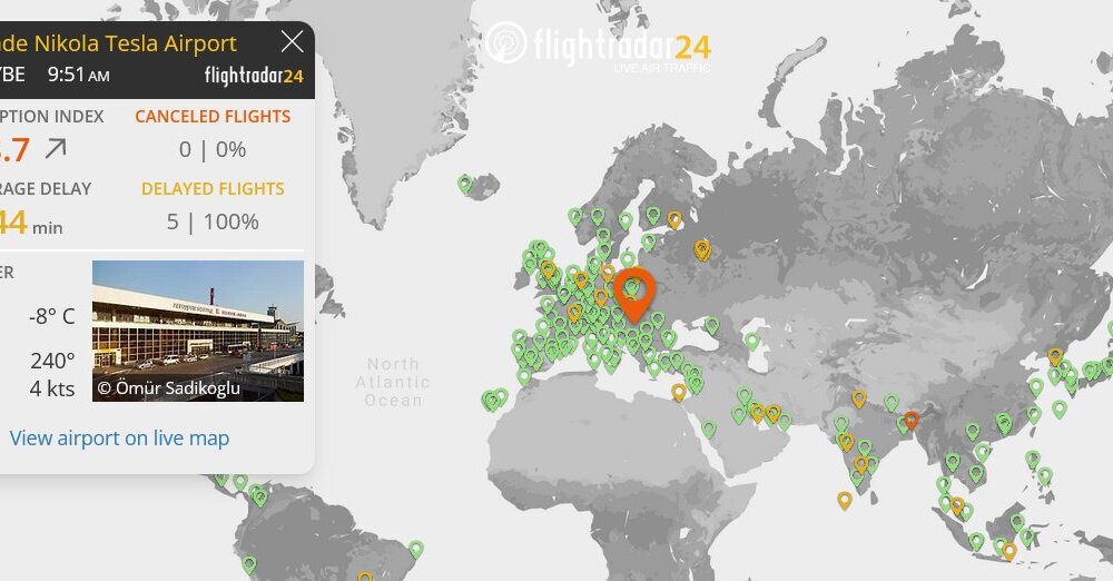 Zašto kasne letovi Er Srbije sa beogradskog aerodroma? 1