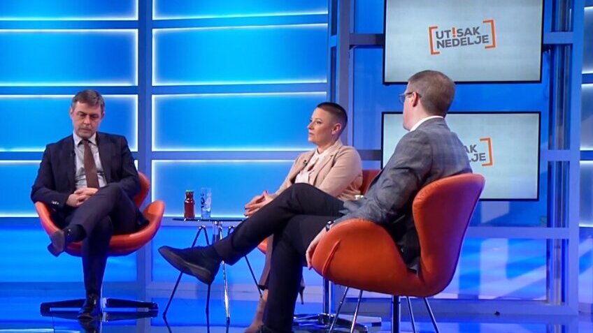 Gosti „Utiska nedelje“: Društvo koje se pomiri sa izbornom krađom osuđeno je na propast 1