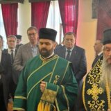 Vučić i Dodik na slavi kod patrijarha Porfirija 10