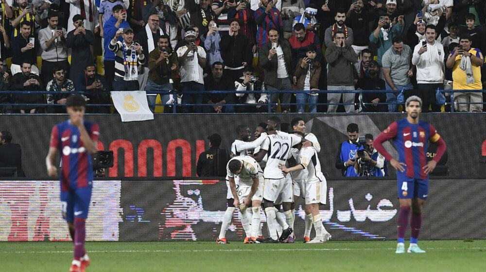 El klasiko za Superkup Španije: Realovi Brazilci preslišali Barselonu, a Florentinu Perezu doneli jedinstvenu slavu 1