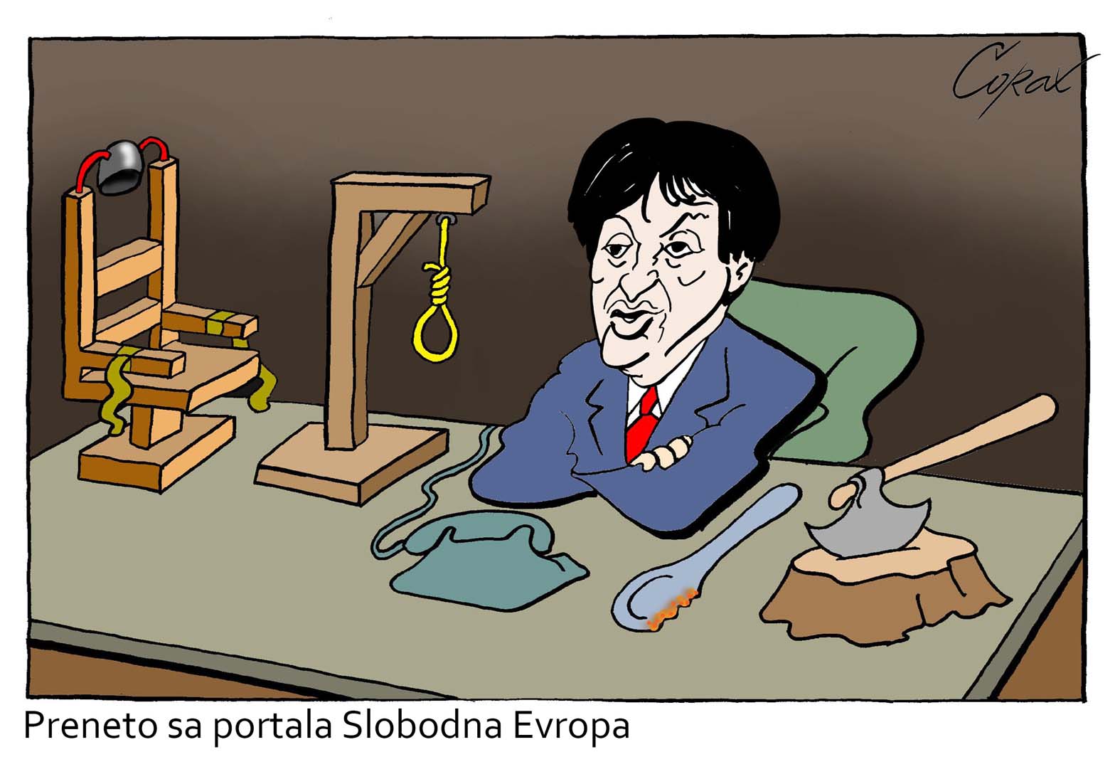 Koje karikature Predraga Koraksića Koraksa su obeležile nedelju za nama? 5