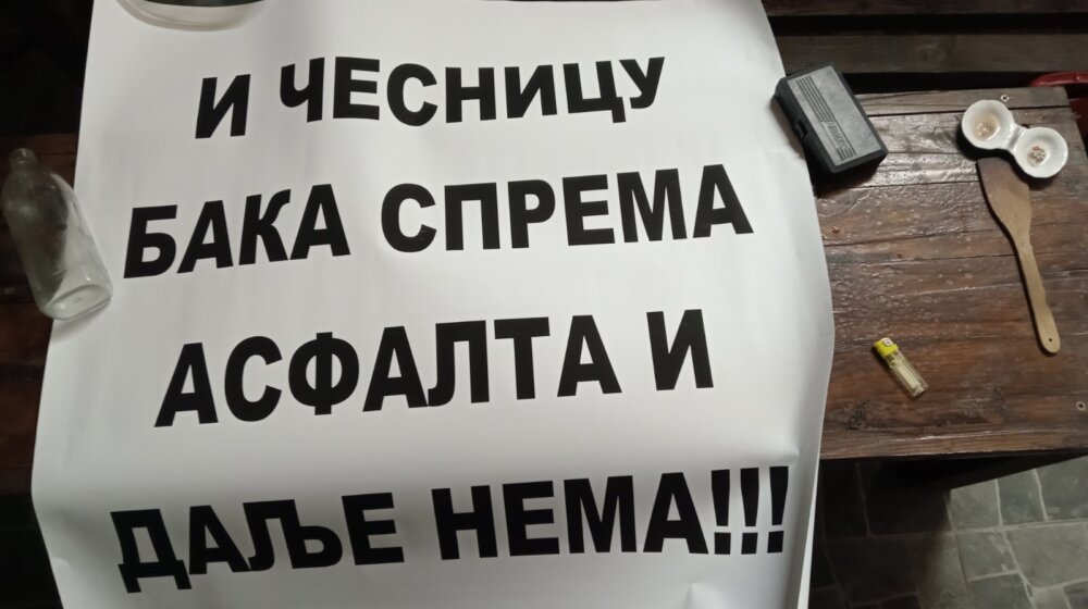 "Gradska vlast počela asfaltiranje, pa povukla sve mašine": Sedmi protest građana niškog naselja Delijski Vis 1
