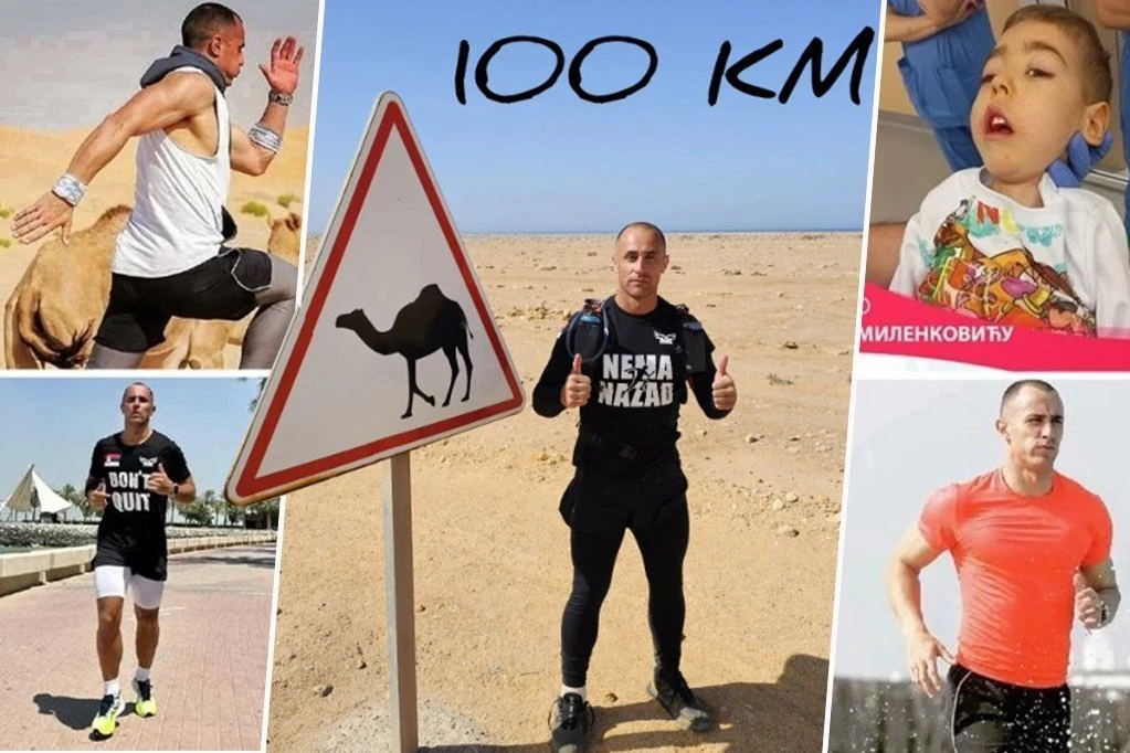 Zašto poznati maratonci prozivaju sportistu koji je trčao humanitarni maraton kroz pustinju Maroka za lečenje dečaka iz Niša? 6