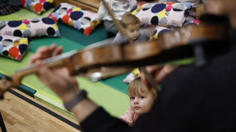 Prvi koncerti za bebe u Novoj godini: Beogradska filharmonija 1