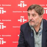 Luis Garsija Montero foto Srđan Plavšić Institut Servantes u Beogradu