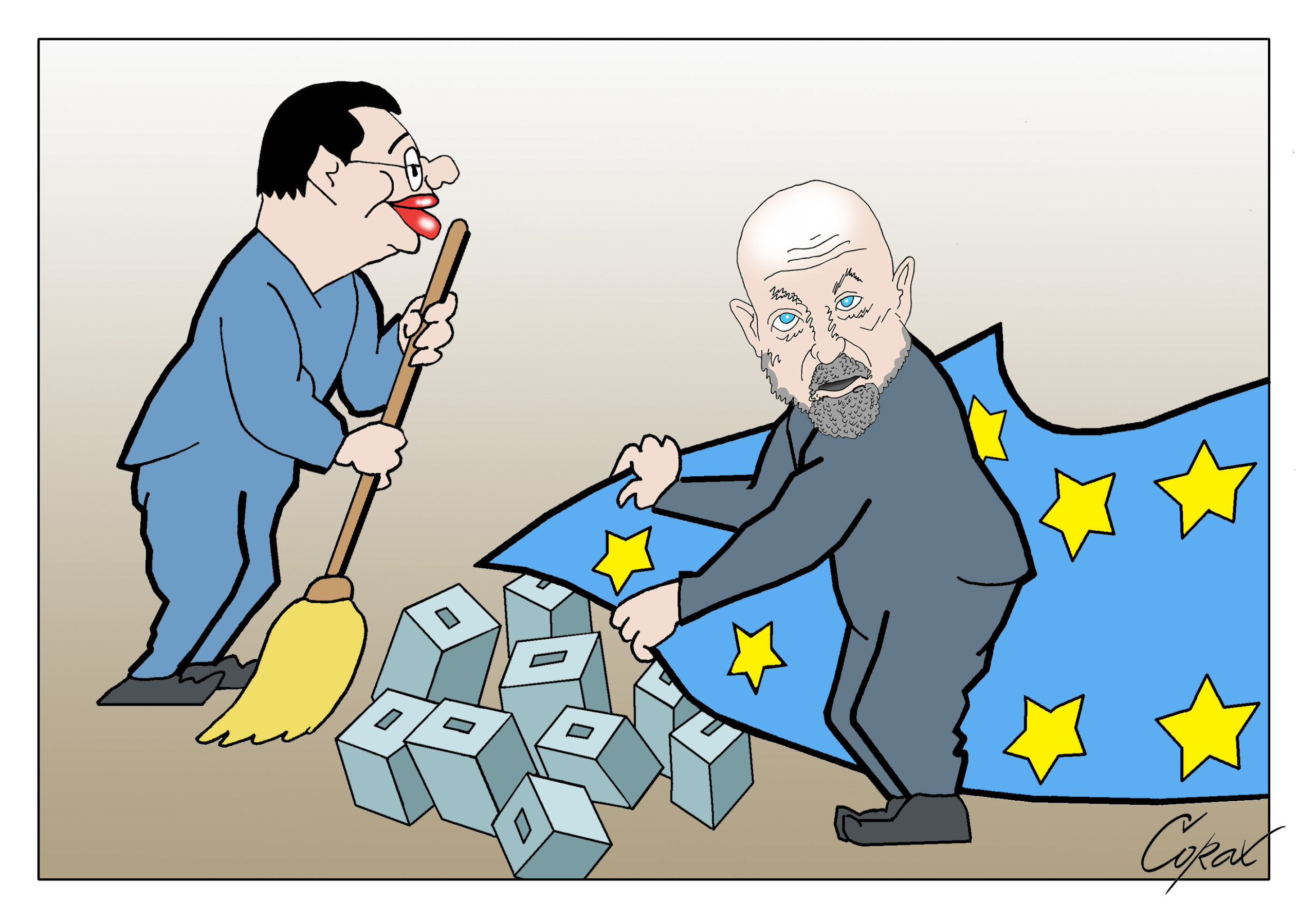 Koje karikature Predraga Koraksića Koraksa su obeležile nedelju za nama? 2