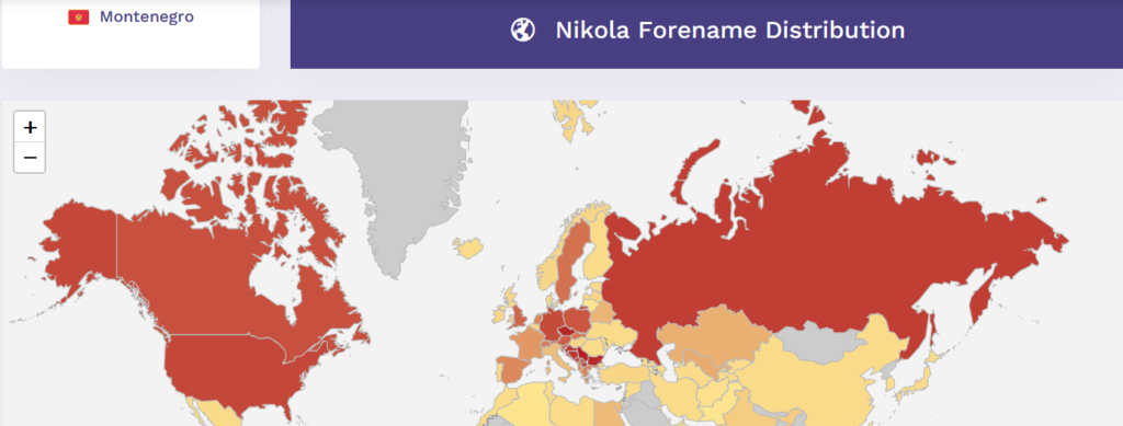 Koliko ljudi na svetu ima vaše ime i prezime: Proverili smo koliko ima Nikola, a koliko Tarzana 2 Koliko ljudi na svetu ima vaše ime i prezime: Proverili smo koliko ima Nikola, a koliko Tarzana 1