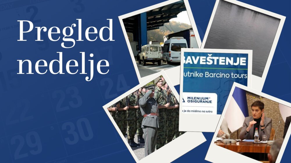 Inicijativa za vraćanje vojnog roka, bankrot agencije "Barcino", "neradni" 8. januar: Vesti koje su obeležile sedmicu za nama 1