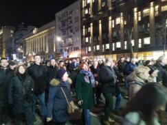Završen protest koalicije Srbija protiv nasilja, Milivojević: RTS zna da su izbori pokradeni, ali to ne sme da objavi (VIDEO,FOTO) 12