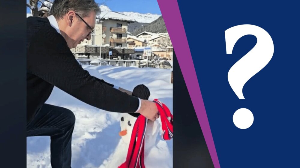 Dok javnost gleda u Sneška, Kosovo zabranjuje dinar: Sagovornici Danasa o Vučiću koji je u Davosu napravio Sneška Belića sinu 1