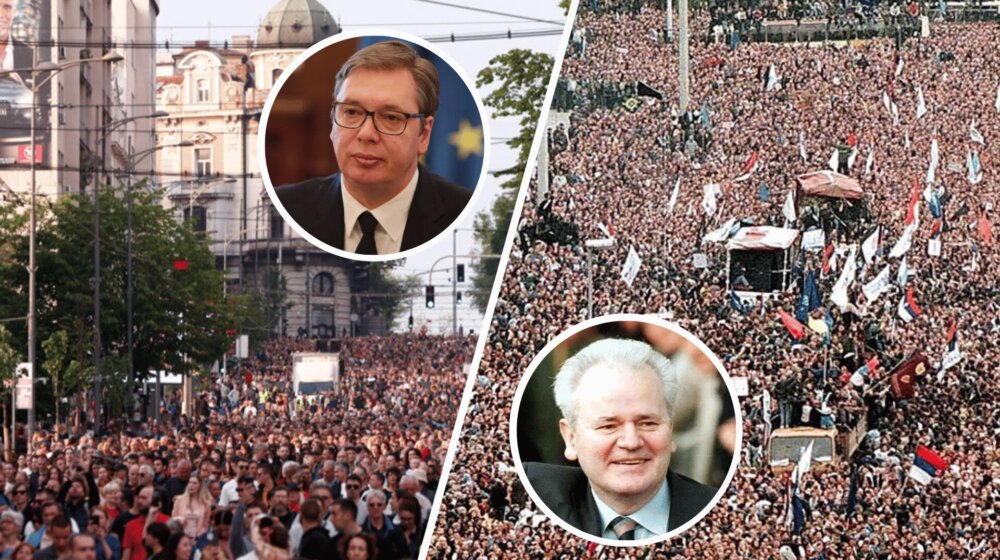 Vučića može da sruši samo Kosovo ili on sam: Sagovornici Danasa upoređuju razloge pada Miloševića i "slabosti" sadašnjeg režima 1