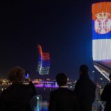 ANA BRNABIĆ POSMATRALA VATROMET POVODOM DANA DRZAVNOSTI