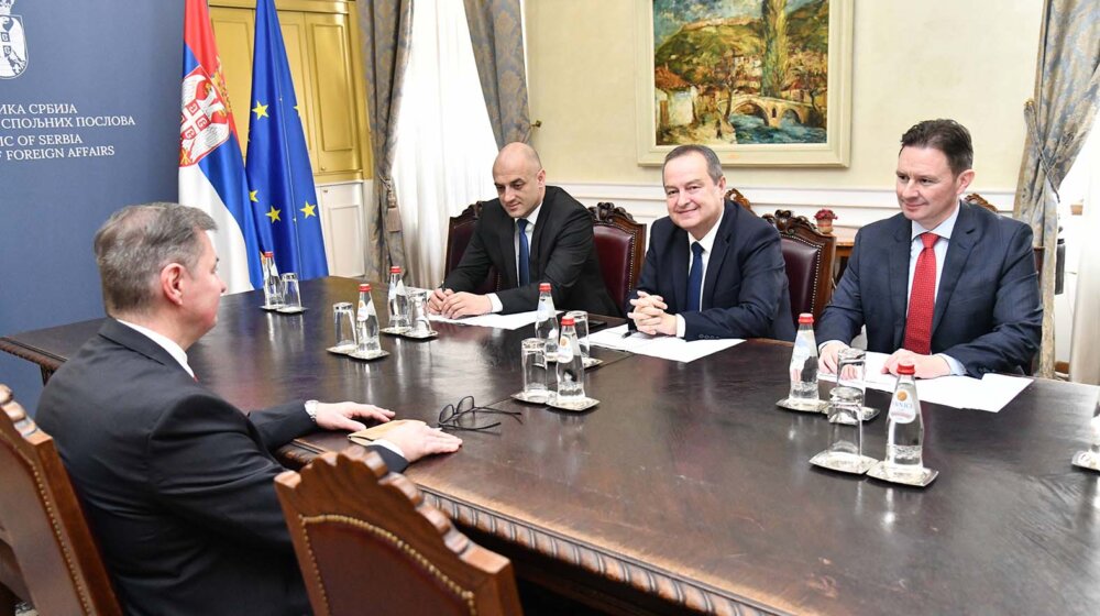 Dačić šefu kancelarije Saveta Evrope ponovio stav Srbije o zahtevu Kosova za članstvo 1