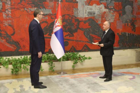 Predsednik Srbije primio akreditive više ambasadora (FOTO) 8