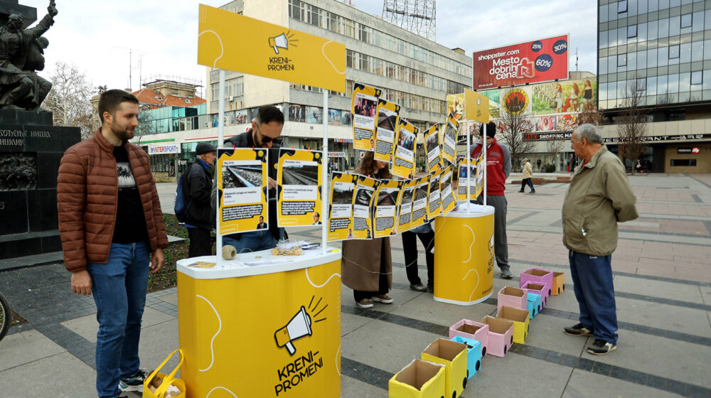 Pokret "Kreni Promeni" u Nišu predao izbornu listu 7