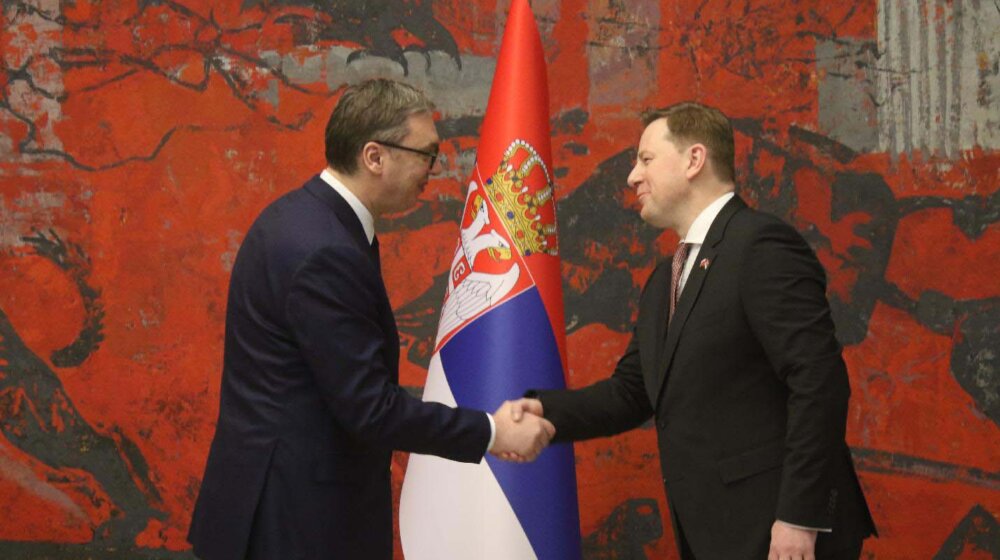 Vučić primio akreditivna pisma sedam novoimenovanih ambasadora 1