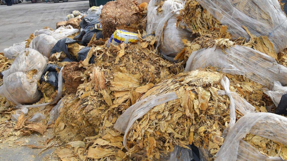 Leskovac: Krivične prijave zbog 108 kilograma duvana 1