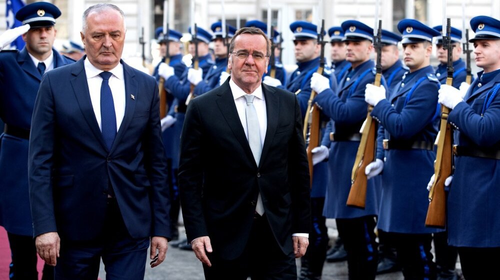 Nemački ministar odbrane Boris Pistorijus u BiH: Sprečiti Rusiju da izazove krizu u regionu 1