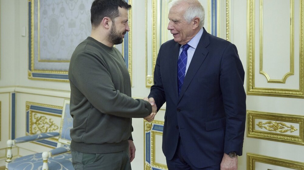 Ruski napadi na šest oblasti širom Ukrajine, Borelj morao u sklonište 1