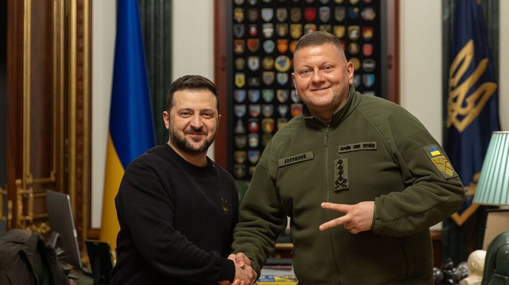 Zelenski odlikovao Zalužnog i šefa obaveštajne službe Budanova titulama "Heroj Ukrajine" 1