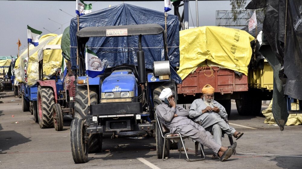 Indijski poljoprivrednici ponovo krenuli ka Nju Delhiju, policija bacila suzavac 1