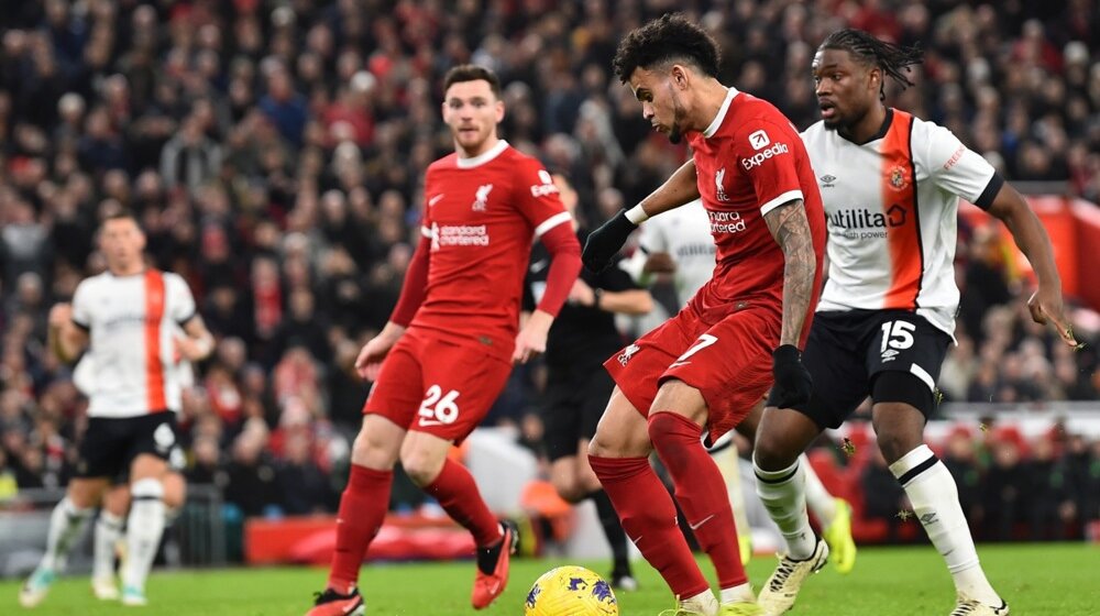 Liverpul posle preokreta pobedio Luton 1