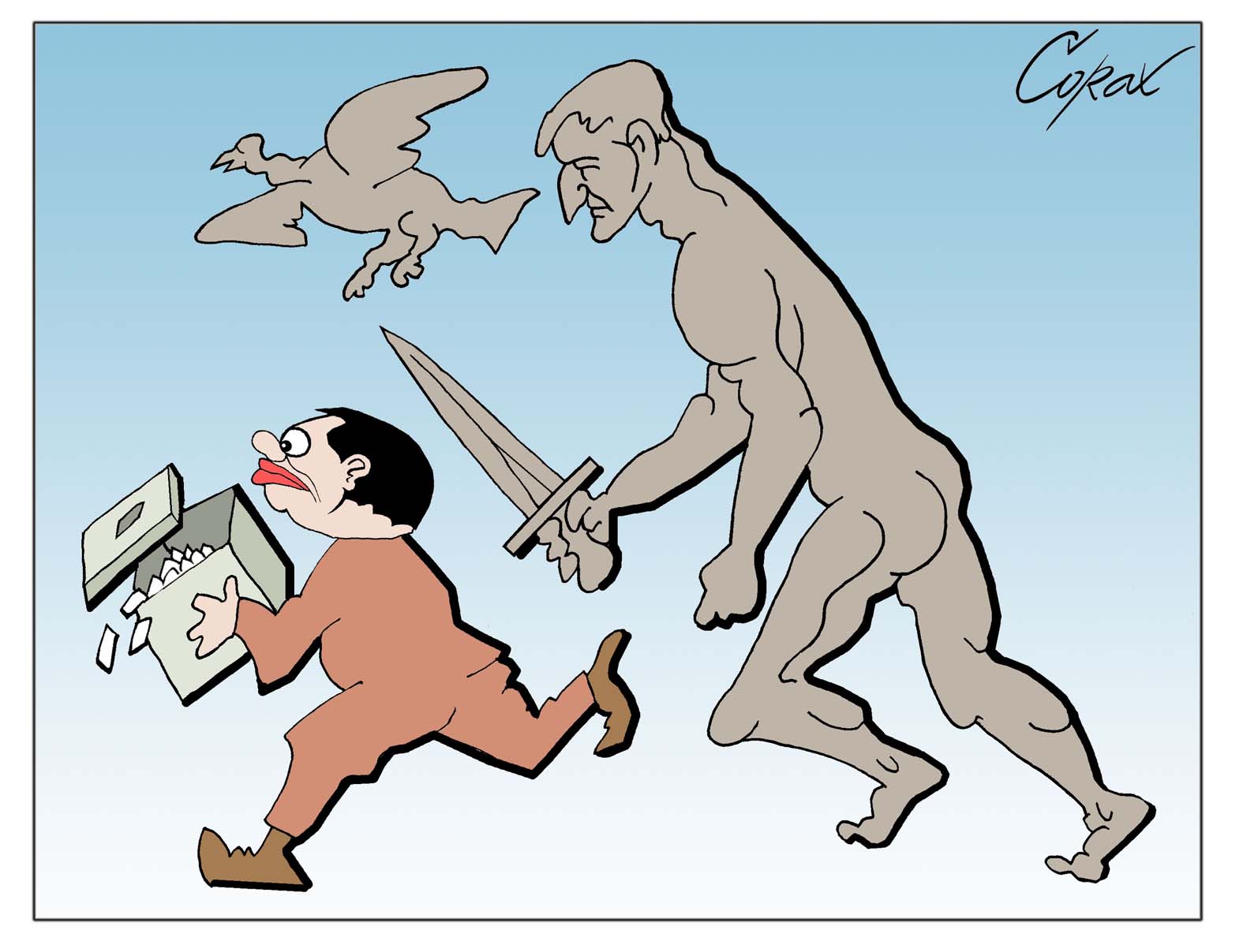 Koje karikature Predraga Koraksića Koraksa su obeležile nedelju za nama? 2