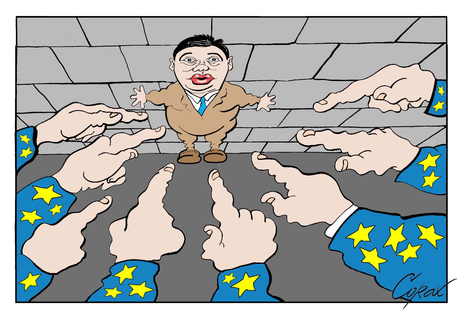 Koje karikature Predraga Koraksića Koraksa su obeležile nedelju za nama? 3