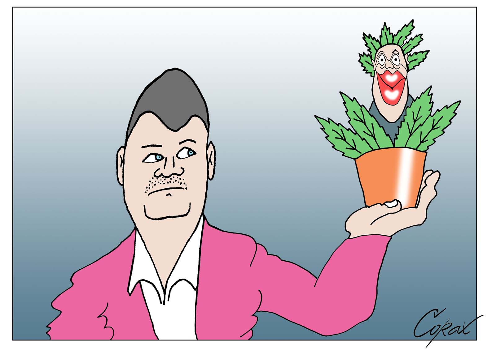 Koje karikature Predraga Koraksića Koraksa su obeležile nedelju za nama? 4