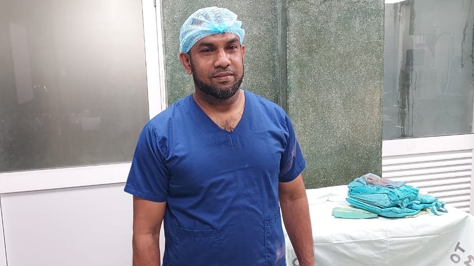 Mohamed Shafi at Kurunegala Teaching Hospital