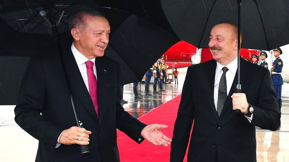 Predsednik Ilham Alijev i turski predsednik Redžep Tajip Erdogan
