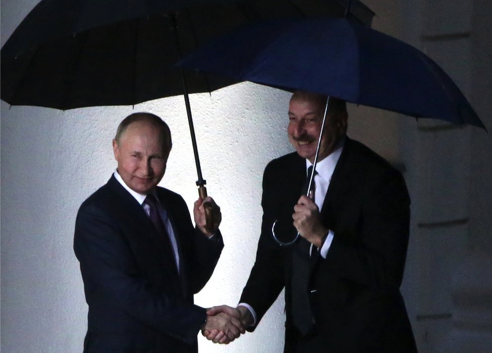 Ilham Alijev i Vladimir Putin